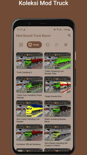 MOD Bussid Truck Basuri