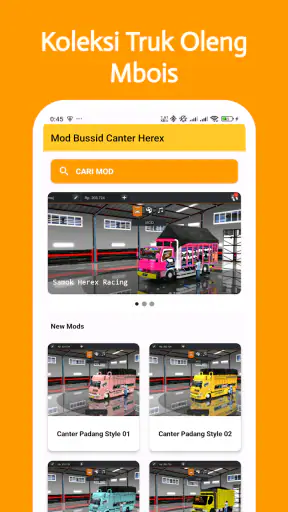 Mod Bussid Truck Canter Herex