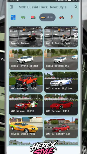 MOD Bussid Truck Herex Style