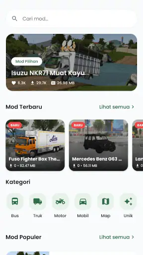 Mod Bussid Truck Offroad