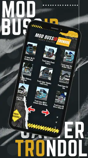 Mod Bussid Truk Canter Trondol