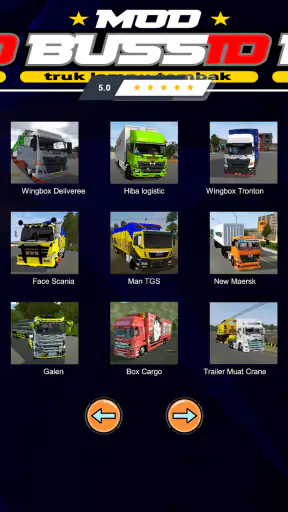 Mod Bussid Truk Lampu Tembak