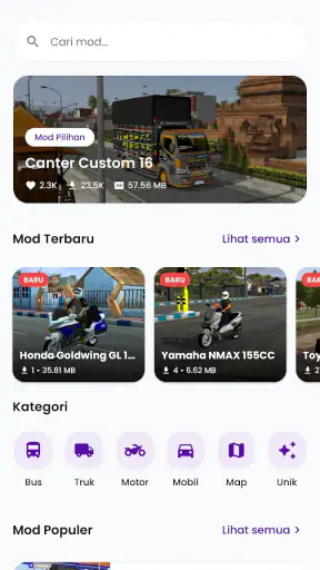 Mod Canter Knalpot Serigala