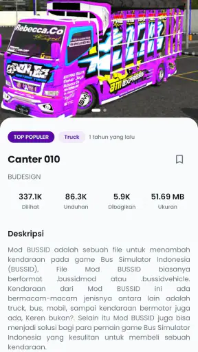 Mod Canter Knalpot Serigala