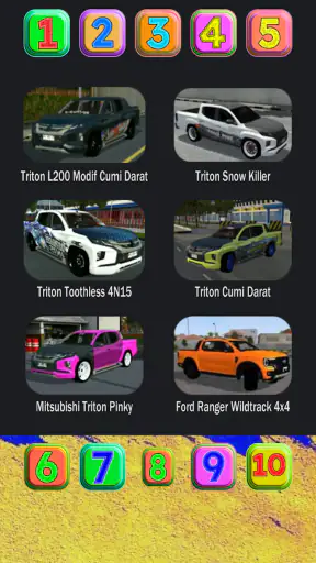 Mod Mobil Pick Up MBG