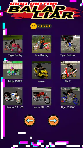 Mod Motor Balap Liar