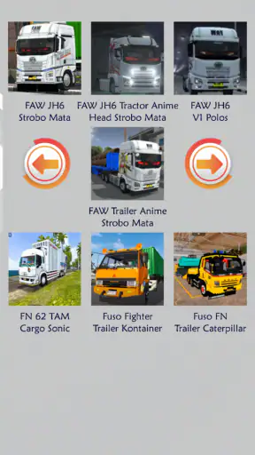 Mod Truck FAW JH6 Strobo Mata