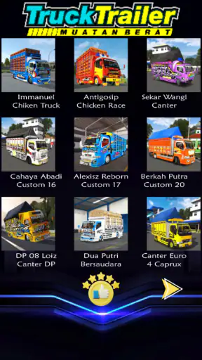 Mod Truck Trailer Muatan Berat