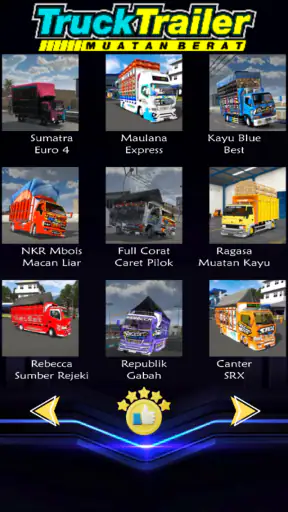 Mod Truck Trailer Muatan Berat