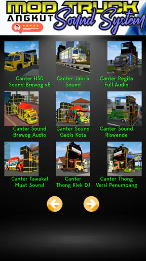Mod Truk Angkut Sound System
