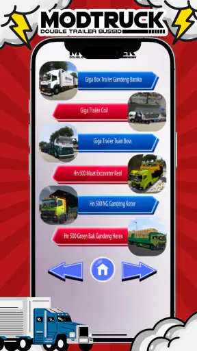 Mod Truk Double Trailer Bussid