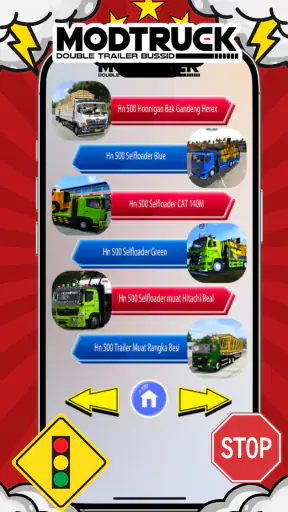 Mod Truk Double Trailer Bussid