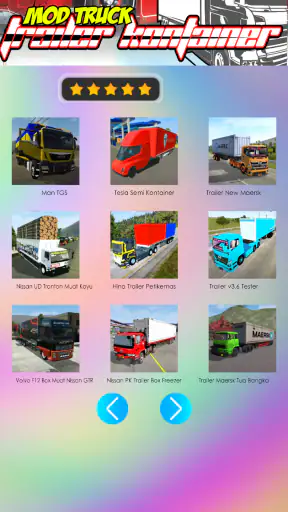 Mod Truk Trailer Kontainer