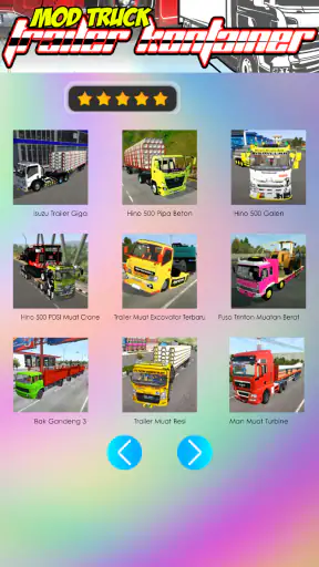 Mod Truk Trailer Kontainer