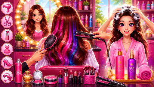 Mode Rambut Permainan cewek