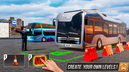 Modern Bus: Game Parkir Bus