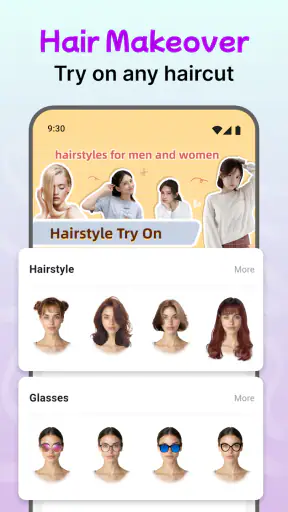 Modiface Haircut：Hair Makeover