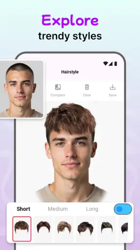 Modiface Haircut：Hair Makeover