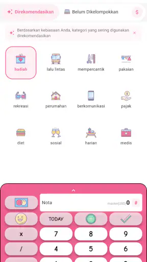 Money+ Catatan Keuangan Lucu