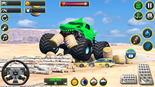 Monster Truck Stunts Racing 3D