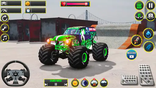 Monster Truck Stunts Racing 3D