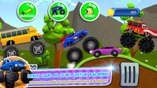 Monster Trucks Game for Kids 2