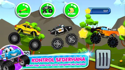 Monster Trucks Game for Kids 2
