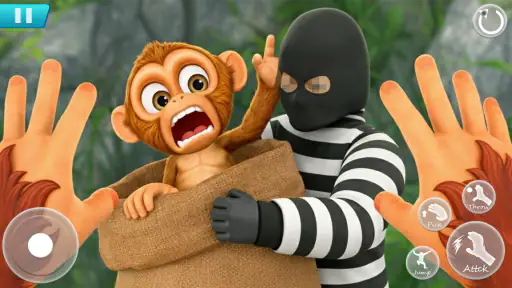 Monyet Zoo: Game Jahil 3D
