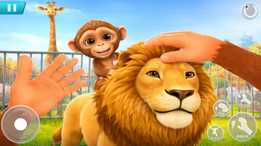 Monyet Zoo: Game Jahil 3D