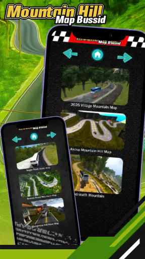 Mountain Hill Map Bussid