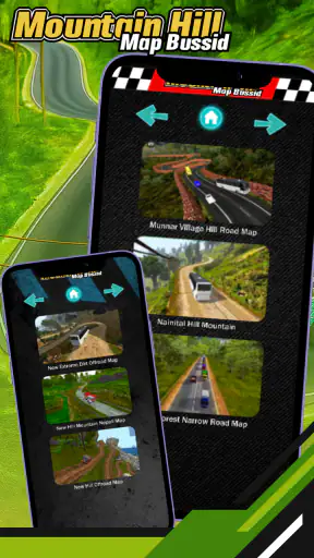 Mountain Hill Map Bussid