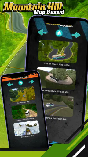 Mountain Hill Map Bussid