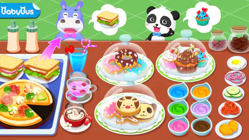 Musim Panas Panda: Café
