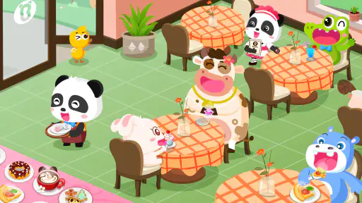 Musim Panas Panda: Café