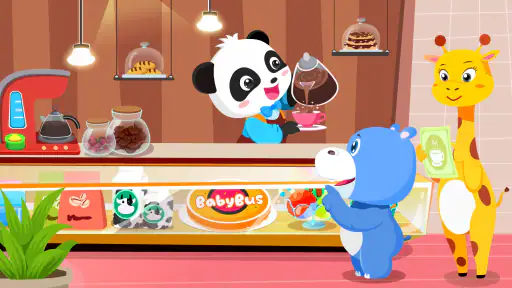 Musim Panas Panda: Café