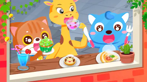 Musim Panas Panda: Café