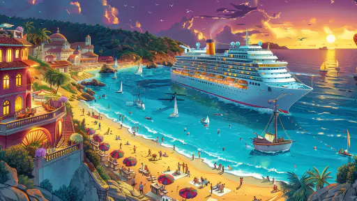My Cruise: Kapal Pesiar Tycoon