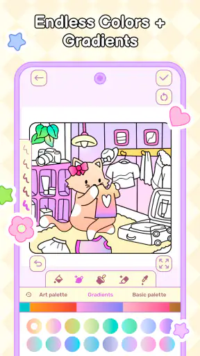 My Cute Friends: Coloring Book