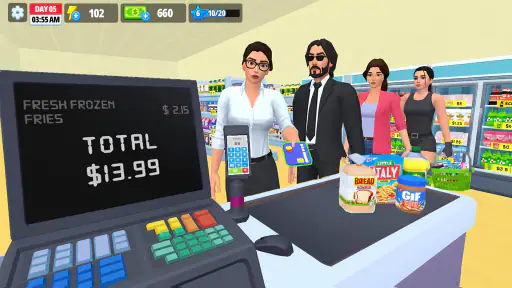 my supermarket kasir simulator