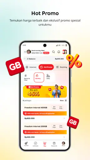 myIM3: Beli Pulsa & Cek Kuota