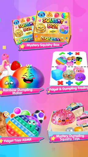 Mystery Dumpling Squishy Toys