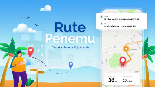 Navigasi GPS: Perencana rute