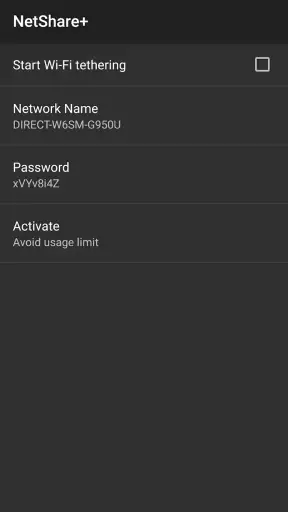NetShare+ Wifi Tether