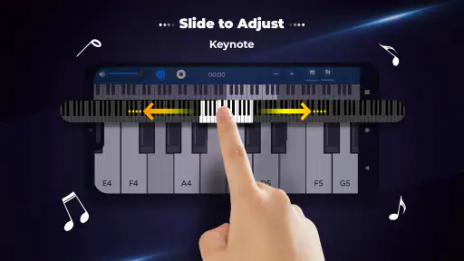 nyata piano papan ketik