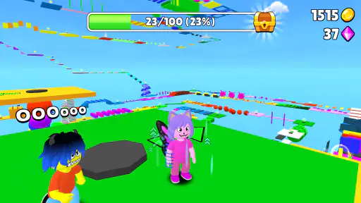 Obby Parkour: Permainan Pelari