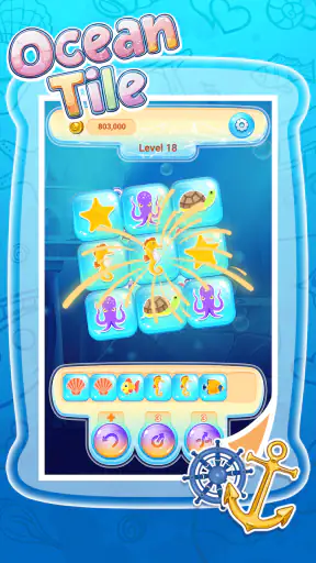 Ocean Tile:Teka-teki Cocokkan