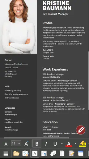 Office NX: TextMaker