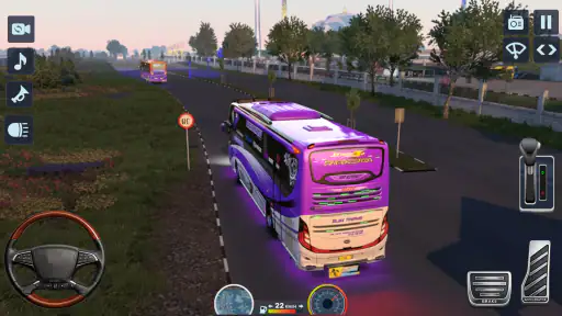 Offline Bus Driving Bus Game
