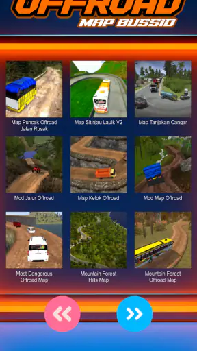 Offroad Map Bussid