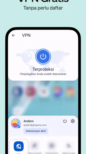 Opera: Peramban AI dengan VPN